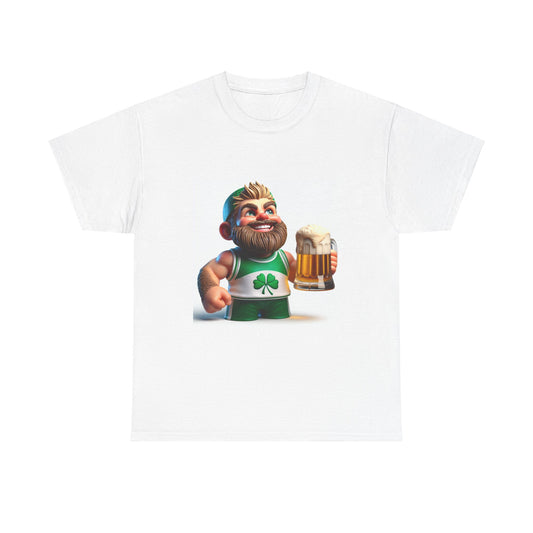 Celtics player drinking a beer like a gent t shirt